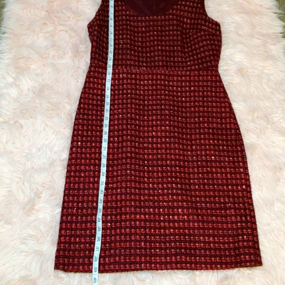 Tory Burch plum tweed dress - Picture 9 of 9